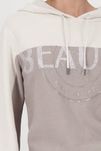 Load image into Gallery viewer, Knitted Jumper With Hood & Embellishment