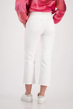 Load image into Gallery viewer, Monari Cropped Jeans With Braid Detail - White