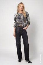 Load image into Gallery viewer, Monari Jumper With Emblem Print - Olive/Black