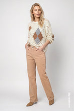 Load image into Gallery viewer, Monari Jumper With Ajour-Diamond Pattern