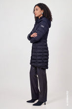 Load image into Gallery viewer, Monari Quilted Coat - Navy