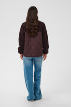 Load image into Gallery viewer, KAFFE Kagracelyn Mixed Textile Jacket - Fudge