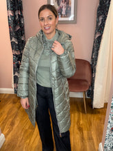 Load image into Gallery viewer, Monari Quilted Coat - Sage