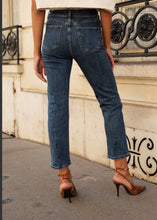 Load image into Gallery viewer, Millie Cigarette Jean - Dark Blue