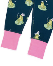 Load image into Gallery viewer, Kids Enchanted Frog Print Long Pyjama Set: 7-8