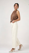 Load image into Gallery viewer, Edel Wide Leg Jeans - Cream