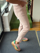 Load image into Gallery viewer, Leah Mom Jeans - Rose Pink