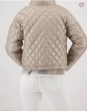 Load image into Gallery viewer, Monari Quilted Jacket - Lattemacchiato