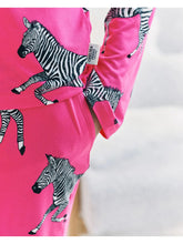 Load image into Gallery viewer, Hot Pink Zebra PJ's