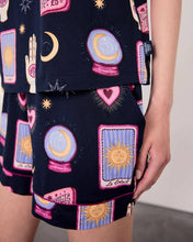 Load image into Gallery viewer, Halloween Fortune Teller Print Short Pyjama Set