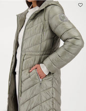 Load image into Gallery viewer, Monari Quilted Coat - Sage