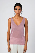 Load image into Gallery viewer, Lyra Lurex Cami Top - Pink