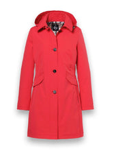 Load image into Gallery viewer, Lotus Trench Coat - Sun Coral