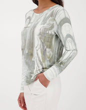 Load image into Gallery viewer, Monari Gallery Print Embellished Top
