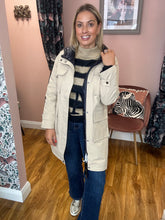 Load image into Gallery viewer, Reversible Patch Pocket/Quilted Coat