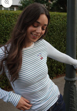 Load image into Gallery viewer, O&F Ma Cherie Breton - Green/White