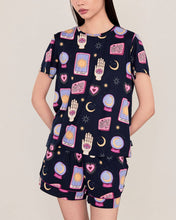 Load image into Gallery viewer, Halloween Fortune Teller Print Short Pyjama Set