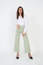 Load image into Gallery viewer, Cody Wide Leg Jeans - Light Green