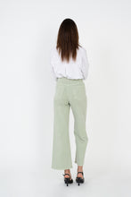 Load image into Gallery viewer, Cody Wide Leg Jeans - Light Green