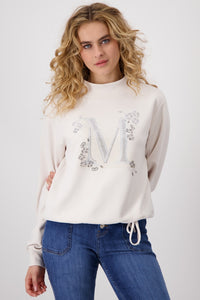 Sweatshirt with Embellishment