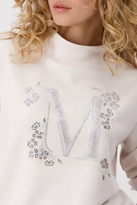 Sweatshirt with Embellishment