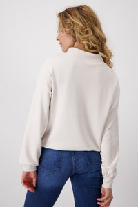 Sweatshirt with Embellishment