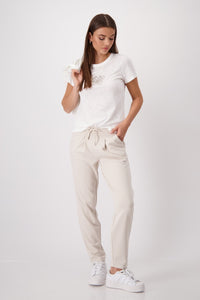 Warm Sand Tapered Joggers
