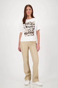 Leopard Graphic Top