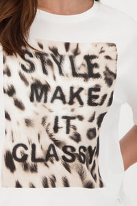 Leopard Graphic Top