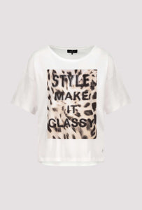 Leopard Graphic Top