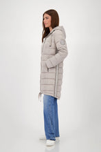Load image into Gallery viewer, Quilted Coat - Greige
