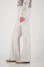 Load image into Gallery viewer, Leather Look Straight Leg Trousers - Oatmilk
