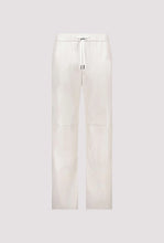 Load image into Gallery viewer, Leather Look Straight Leg Trousers - Oatmilk
