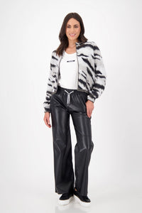Tiger Print Cardigan