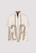 Load image into Gallery viewer, Reversible Sleeveless Jacket With Jacquard Pattern

