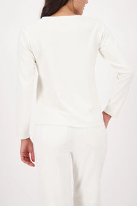 Via Bella Embellished Sweatshirt