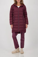Load image into Gallery viewer, Pre-order Quilted Coat - Bordeaux
