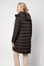Load image into Gallery viewer, Monari Quilted Coat -  Black coffee (arriving Friday Pm)
