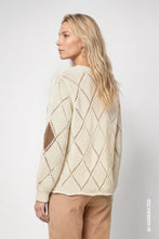 Load image into Gallery viewer, Monari Jumper With Ajour-Diamond Pattern
