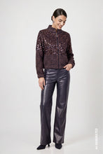 Load image into Gallery viewer, Monari  Cardigan Jacket With Sequins - Dark Blue
