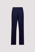 Load image into Gallery viewer, Monari Pin Tuck Straight Leg Trousers - Navy ( Bestsellers)
