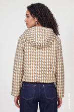 Load image into Gallery viewer, Monari Jacket With Jacquard Houndstooth Pattern
