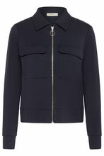 Load image into Gallery viewer, InWear Beca Zipped Jacket - Navy
