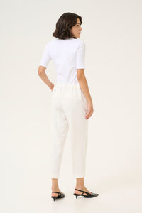 Kasakura Cropped Trouser - Chalk