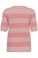 Load image into Gallery viewer, KAFFE Kalizza Striped Knit - Pale Mauve/Rose
