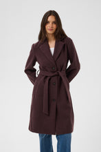 Load image into Gallery viewer, KAFFE Kasuturn Coat - Coffee Bean
