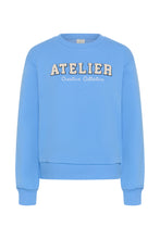 Load image into Gallery viewer, KAFFE Kagisele Sweatshirt - Provence Blue
