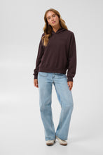 Load image into Gallery viewer, KAFFE Kagoldie Hoodie - Fudge

