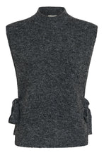 Load image into Gallery viewer, KAFFE Kamartine Slipover - Dark Grey Melange
