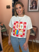 Load image into Gallery viewer, Lisbon Sardine Picnic Tee - White
